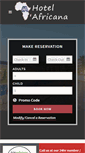 Mobile Screenshot of hotelafricana.com